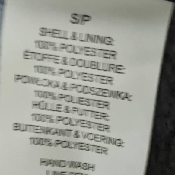 Dog Whisperer Fleece Lined Reflective Dog Rain Jacket-S - Picture 10 of 10